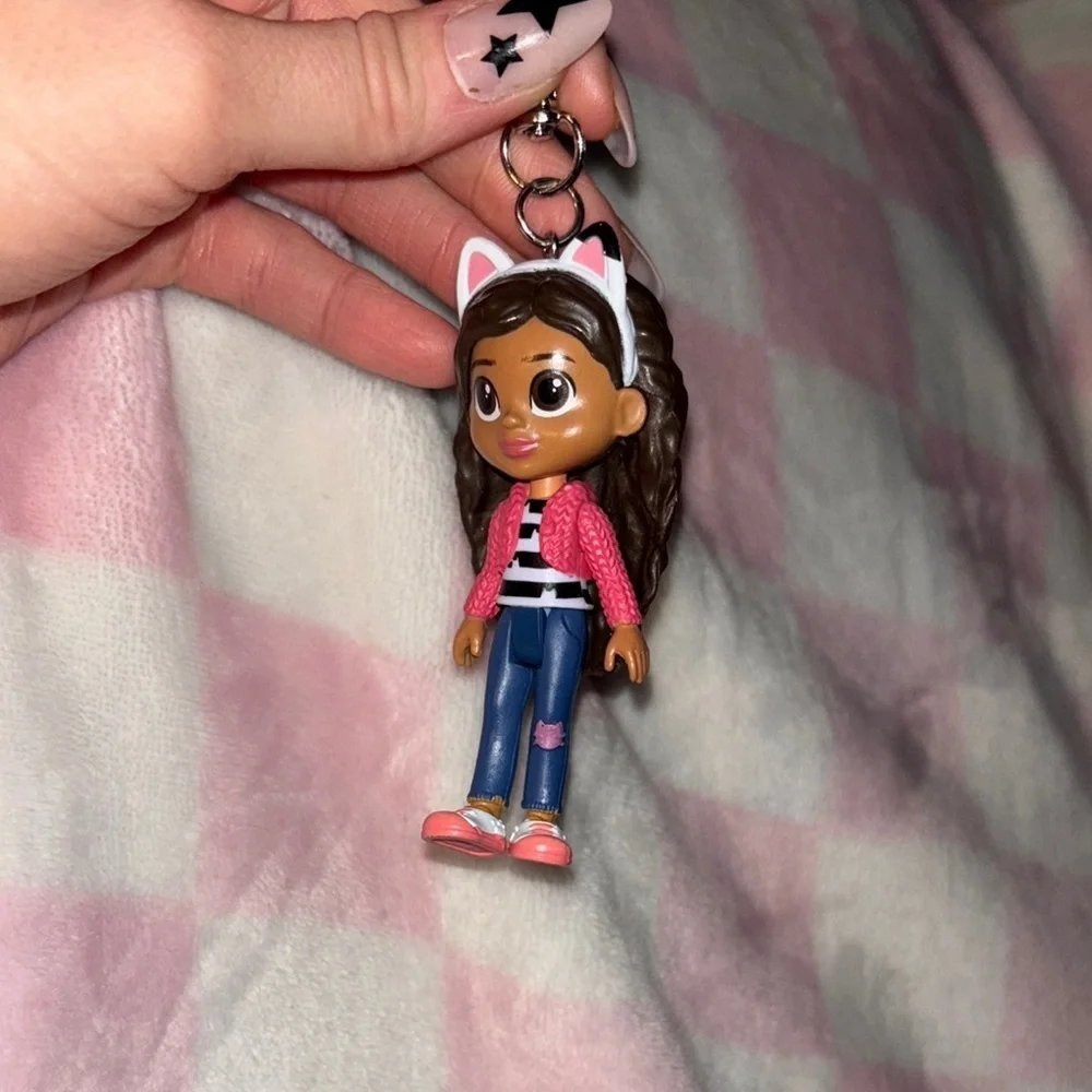 Gabby dollhouse gabby figurine keychain